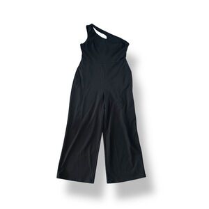 [Crystal Sky] Black One-Shoulder Jumpsuit